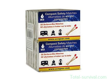 Uco Compact safety matches, 320 st&uuml;ck