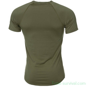 Dutch army tactical undershirt, moisture regulating, OD green