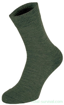 MFH trekking socks, &quot;Merino&quot;, OD green