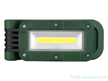 Olight Swivel battery LED flashlight / work light, Moss Green