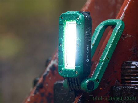 Olight Swivel Akku LED Taschenlampe / Arbeitslicht, Moss Green