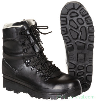 MFH Bundeswehr mountain boots Gen I, Breathtex liner, black