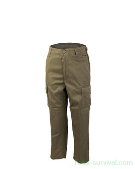 Mil-Tec BDU children&#039;s trousers, OD Green