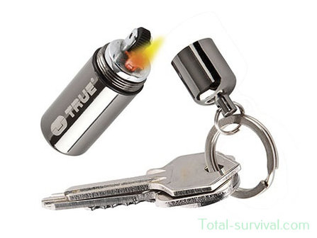 True Utility FireStash Clam Mini-Feuerzeug, nachf&uuml;llbar
