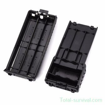 Baofeng UV-5R battery case for 6x AA battery