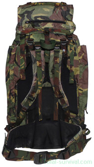 Dutch army ARWY field backpack 100L , Woodland DPM