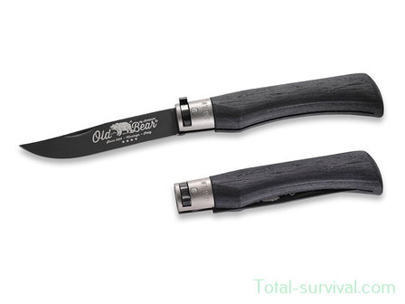 Old Bear Classical Total Black folding knife Lightweight XL