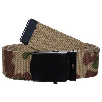 Belt &quot;outdoor&quot; Bundeswehr tropical camo, 130CM max length