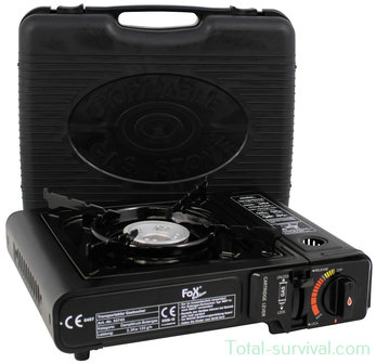 Fox outdoor gas stove, &quot;camping&quot;, with piezo ignition