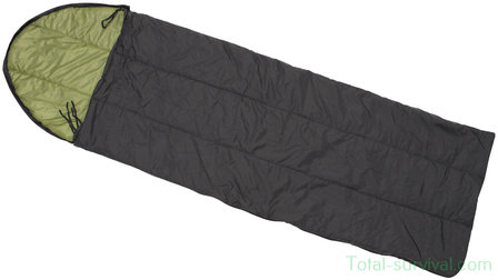 MFH compact summer sleeping bag, &quot;warm weather&quot;, black