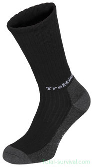 Fox outdoor trekking socks, &quot;Lusen&quot;, black, terry sole