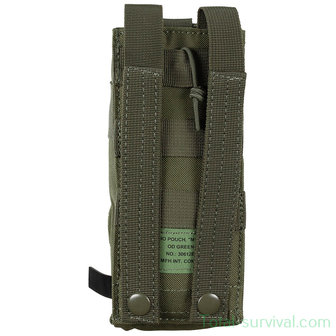 MFH Radio Pouch, &quot;MOLLE&quot;, OD green