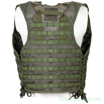 Dutch army load carrying vest, Molle, OD green
