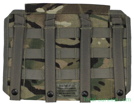 Pochette de plaque lat&eacute;rale Osprey MK4a de l&#039;arm&eacute;e britannique, MTP Multicam