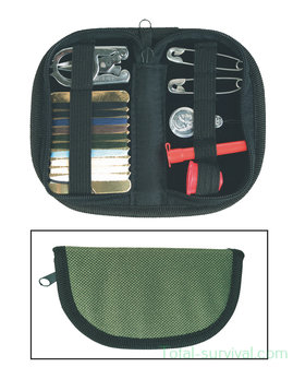 Mil-Tec Sewing kit basic, with pocket, OD green
