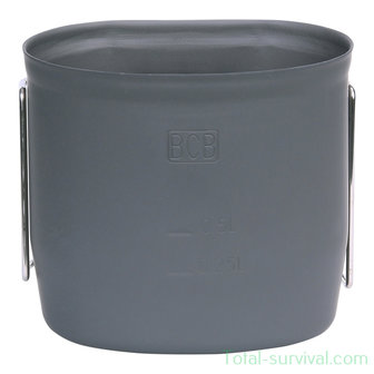 BCB Crusader Canteen Cup MK 2, roestvrij staal, 1L CN540C
