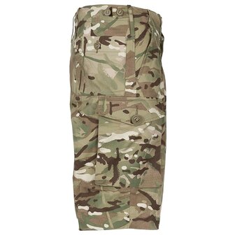 Pantalon de combat BDU Bermuda de l&#039;arm&eacute;e britannique &quot;Combat&quot; Gen. I, MTP Multicam