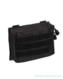 Mil-Tec Molle utility pouch small, black