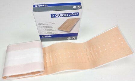 Quick Pflaster 6CMx1M, elastisches Textil