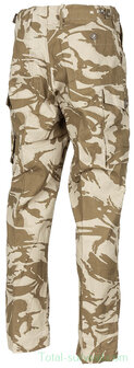 Pantalon de combat BDU de l&#039;arm&eacute;e britannique &quot;Tropical&quot;, Desert DPM