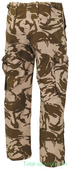 Pantalon de combat BDU de l&#039;arm&eacute;e britannique &quot;Windproof&quot;, Desert DPM