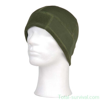 Fostex Tactical fleece cap, &quot;Warrior&quot;, olijfgroen