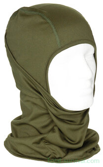 Balaclava 1-hole, &quot;Mission&quot;, polyester, OD green