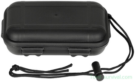 MFH compact case, Kunststoff wasserdicht, schwarz