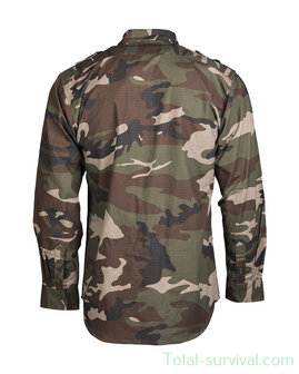 Chemise militaire Mil-Tec ripstop, camouflage CCE