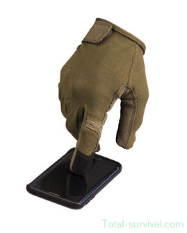 Mil-Tec Tactical Handschuhe Touch, oliv gr&uuml;n
