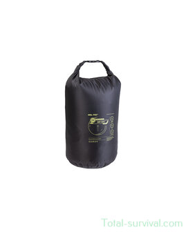 Mil-Tec Water resistant Drybag, Rip Stop, 13L, black