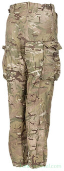 Pantalon de combat BDU de l&#039;arm&eacute;e britannique &quot;Combat Tropical&quot;, camouflage MTP