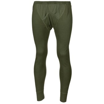British thermal long johns underpants, OD green