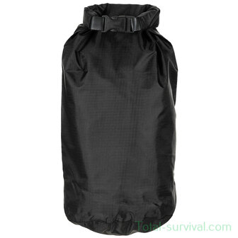 MFH Water resistant Drybag, Rip Stop, 4L, black