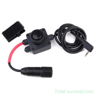 Z-Tactical Z134 Kenwood / Nato jack P.T.T. headset adapter 2-pin connector