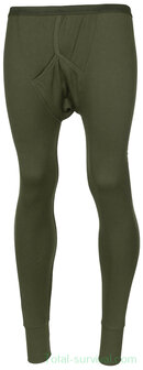 British thermal long johns underpants, ECW Level II, OD green