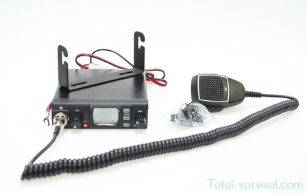 TTI TCB-881N &Eacute;metteur-r&eacute;cepteur CB multicanaux compact AM/FM 12/24 volts