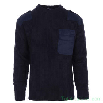 Fostex Commando sweater acrylic, blue