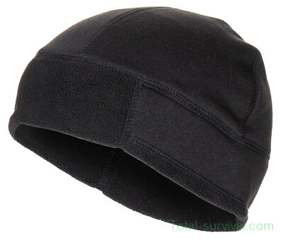 MFH Bundeswehr Tactical fleece cap, black
