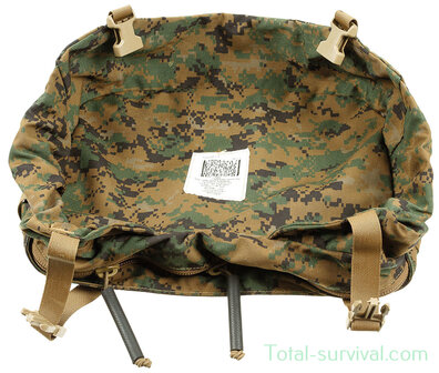 USMC top pouch for ILBE backpack, MARPAT digital woodland