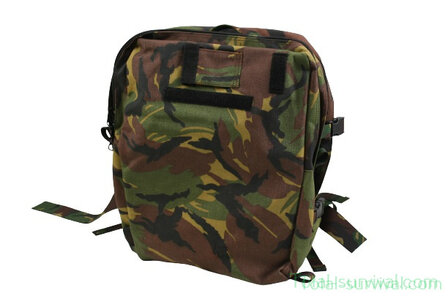 Seyntex medical field backpack with compartments, woodland DPM