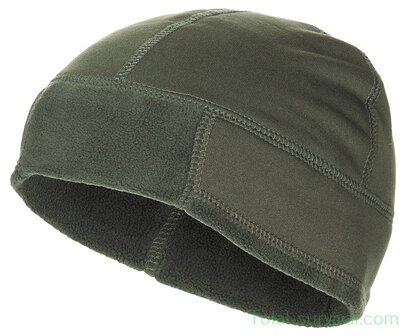 MFH Bundeswehr Tactical fleece cap, OD green