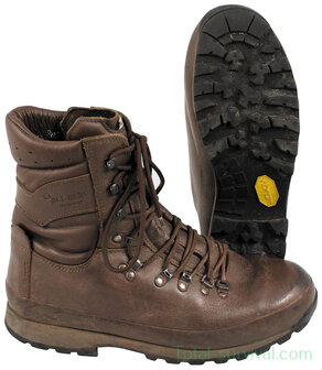 Alt-Berg Combat Boots men, Combat High Liability, Vibram sole, brown