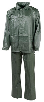 MFH Rainsuit 2-piece, OD green
