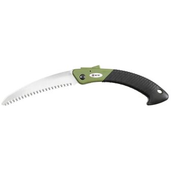 Foldable handsaw green / black, 17CM blade length