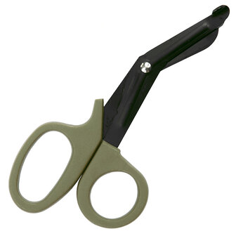 MDH Heavy duty first aid scissor V212, black/green