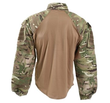 Combat Shirt arm&eacute;e britannique longsleeve, &quot;UBAC&quot;,  Hot Weather, MTP Multicam