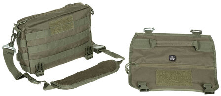 MFH tactical shoulder bag 5l, Molle, OD green