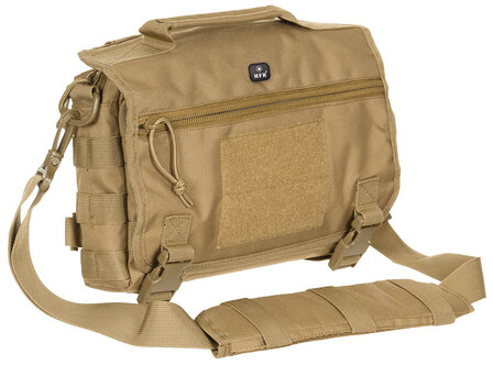 MFH tactical shoulder bag 5l, Molle, coyote tan