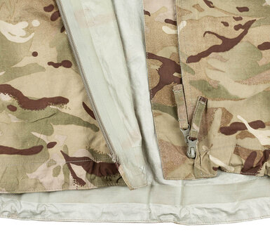 British army soft shell regenjas &quot;Lightweight&quot;, 2de keus, MTP Multicam